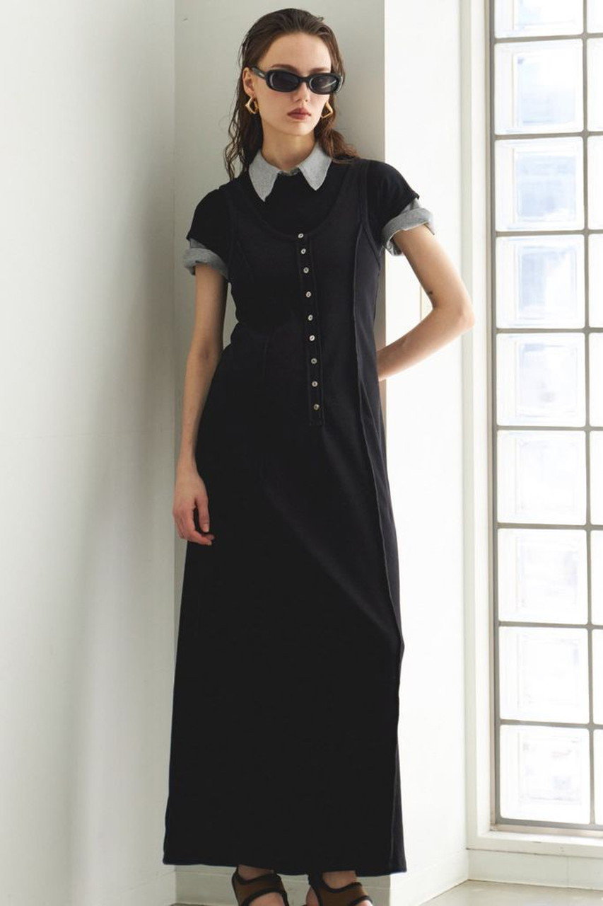 MAISON SPECIAL(メゾンスペシャル)｜Henry Neck Layered Cut And