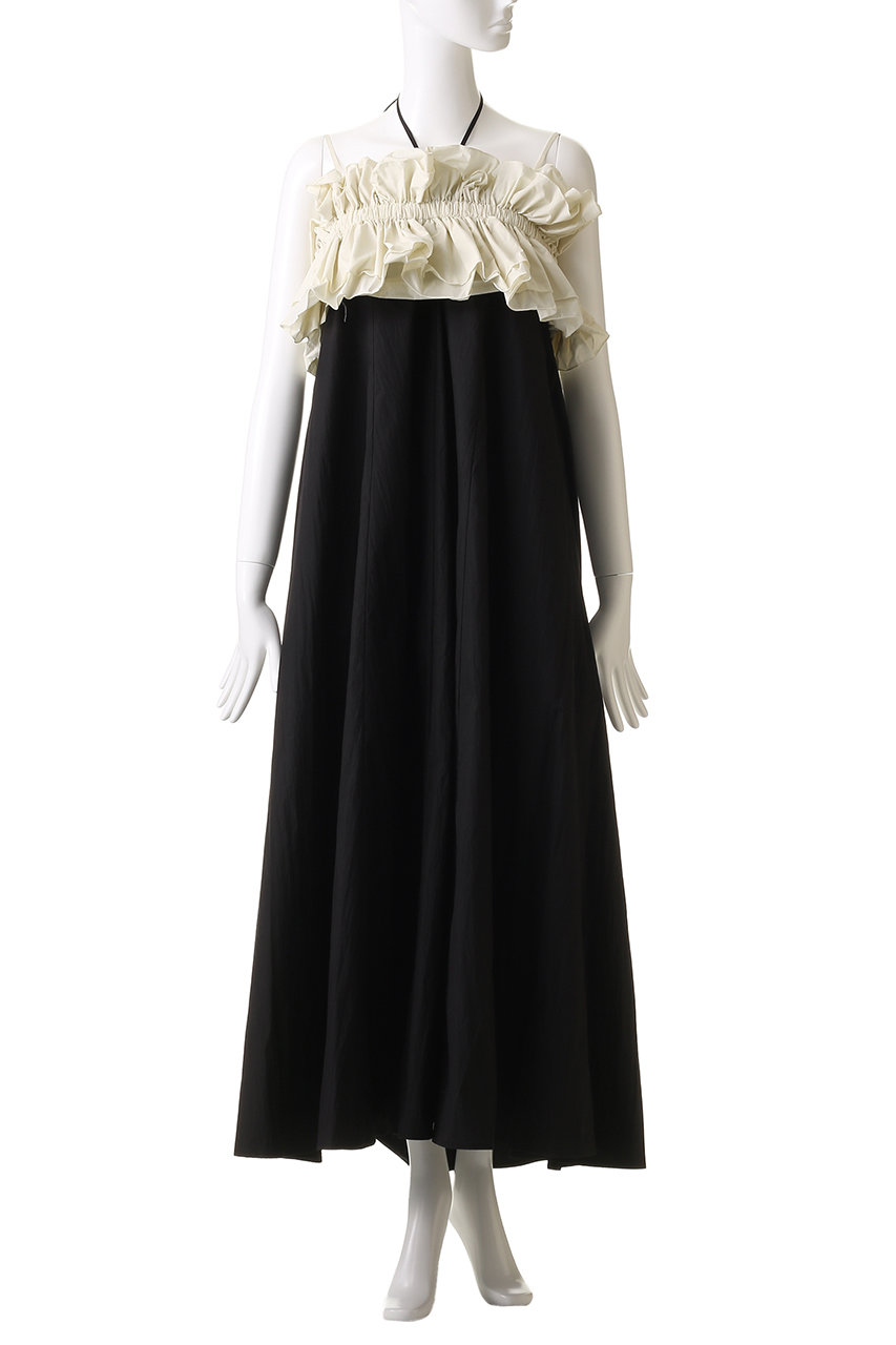 MAISON SPECIAL(メゾンスペシャル)｜Ruffle Bear Maxi Dress