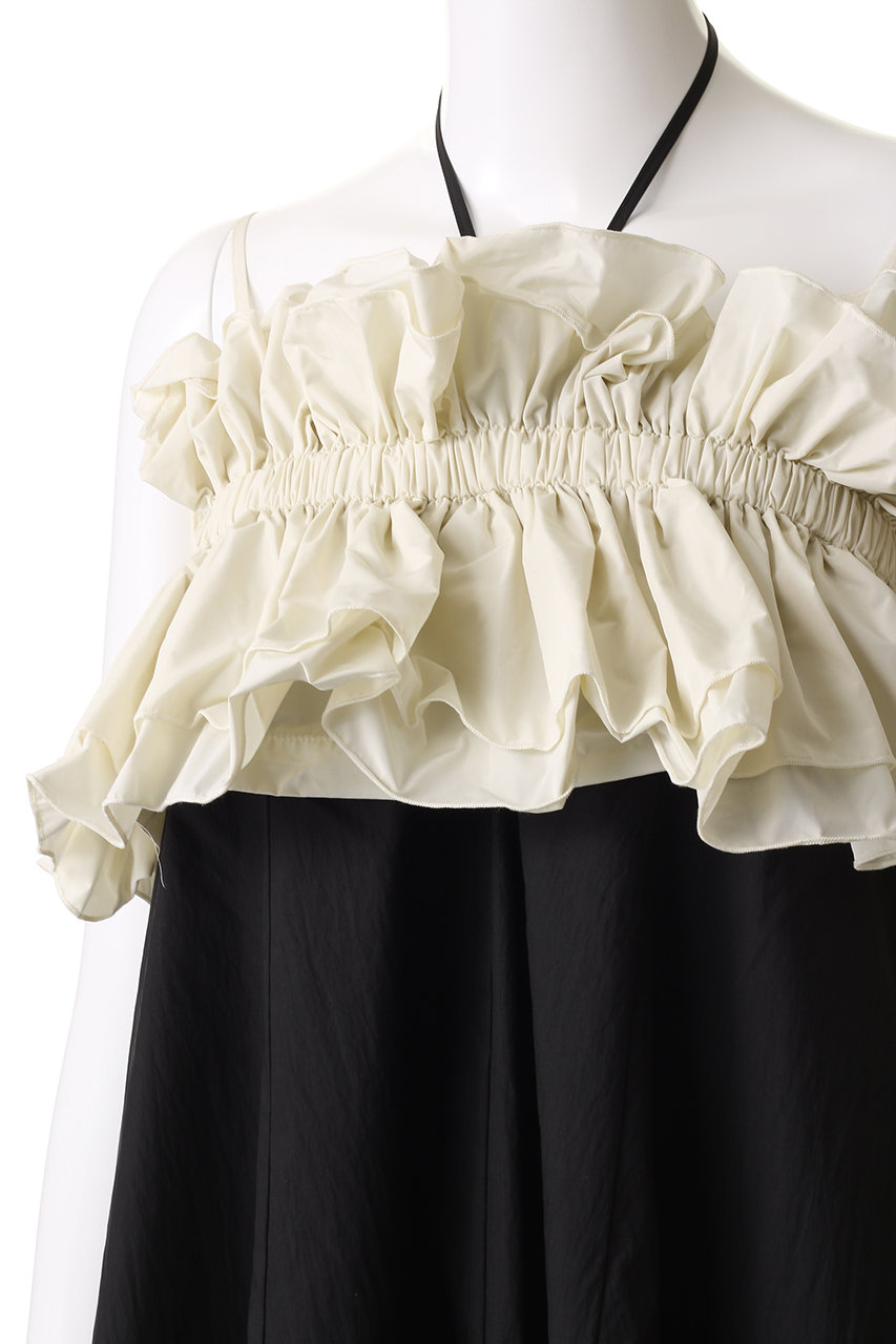MAISON SPECIAL(メゾンスペシャル)｜Ruffle Bear Maxi Dress