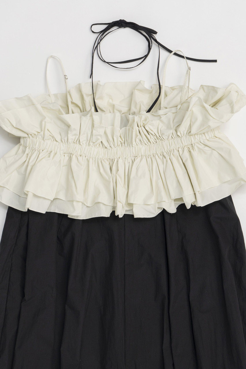 MAISON SPECIAL(メゾンスペシャル)｜Ruffle Bear Maxi Dress