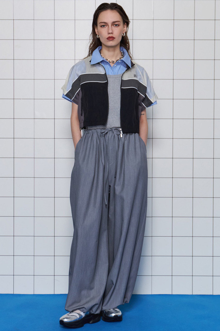 MAISON SPECIAL(メゾンスペシャル)｜Button Slit Short Shirt