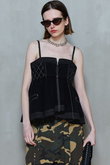 MAISON SPECIAL(メゾンスペシャル)｜Washed Peplum Tops