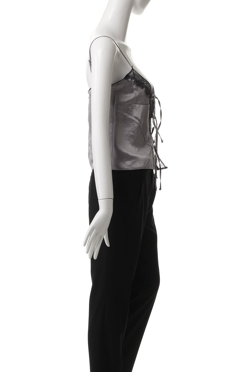 キャミソール Lace Docking Satin Camisole/レースドッキングサテンキャミソール「MAISON SPECIAL/メゾンスペシャ MAISON SPECIAL(メゾンスペシャル)｜Lace Docking Satin
