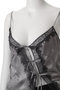 Lace Docking Satin Camisole/レースドッキングサテンキャミソール メゾンスペシャル/MAISON SPECIAL