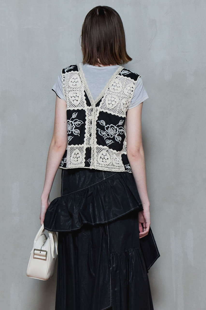 MAISON SPECIAL(メゾンスペシャル)｜Embroidery Vest/エンブロイ