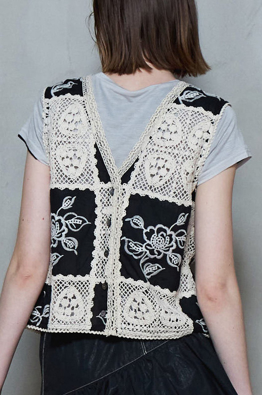 Embroidery Vest/エンブロイダリーベスト【MAISON SPECIAL