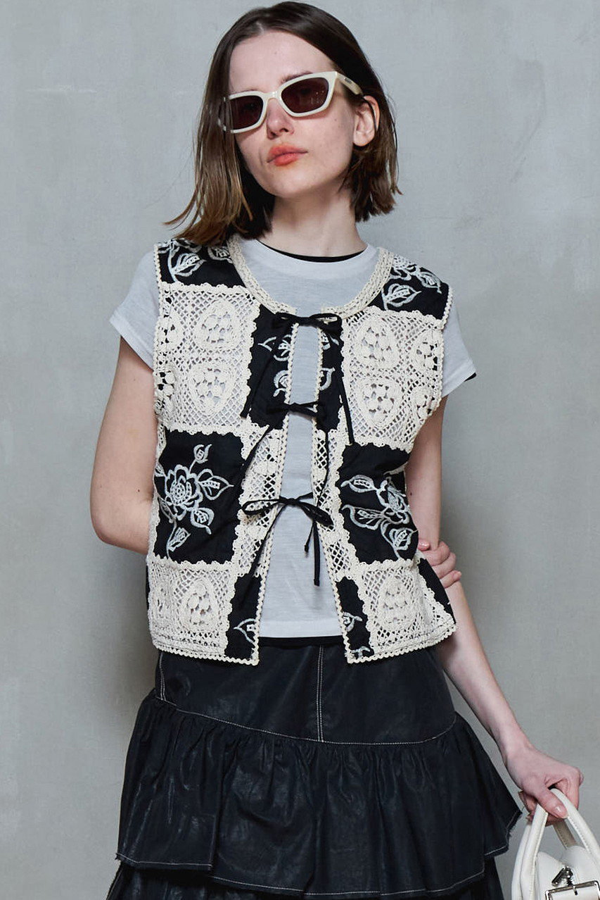 MAISON SPECIAL(メゾンスペシャル)｜Embroidery Vest/エンブロイ