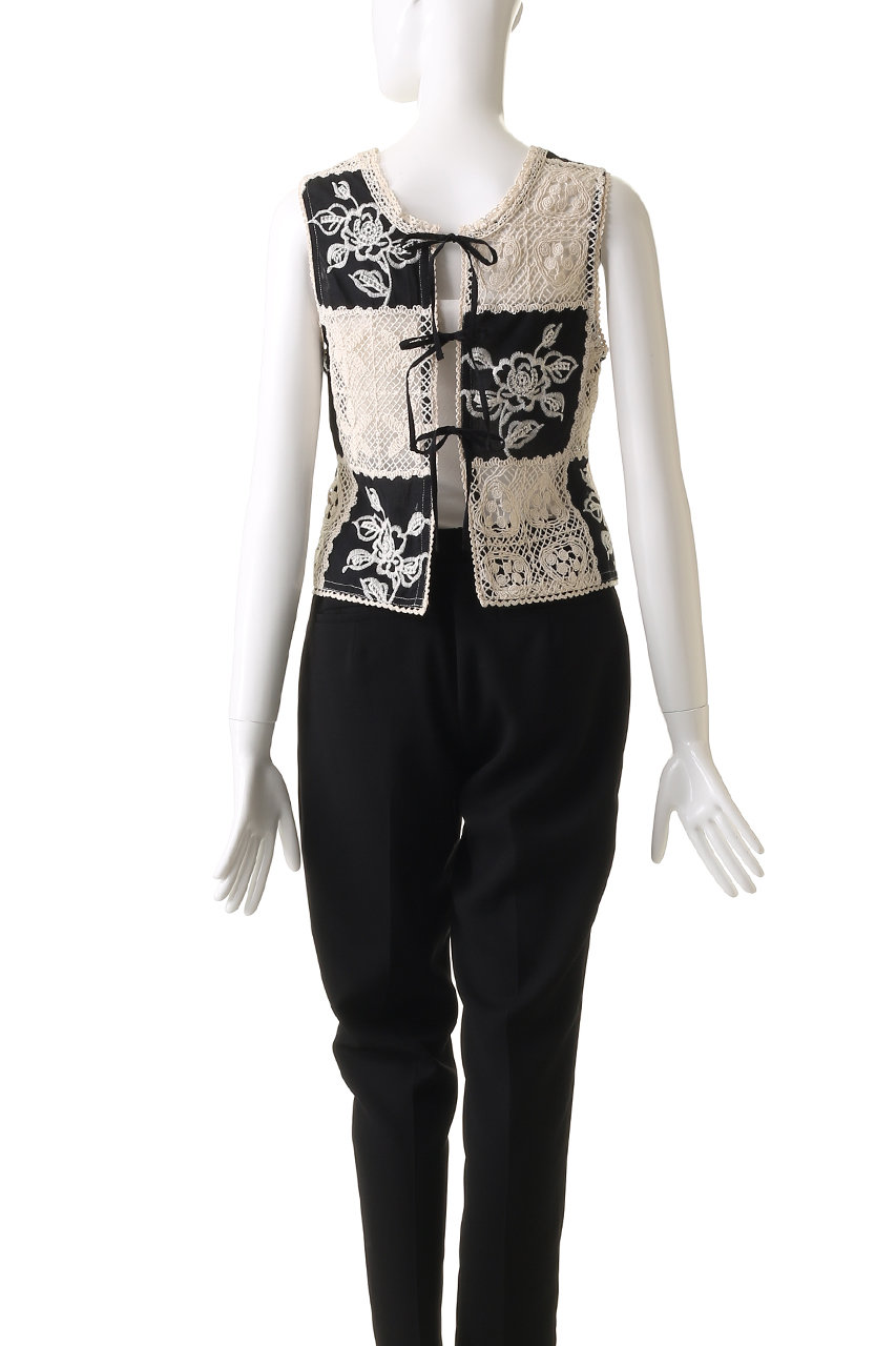 MAISON SPECIAL ベスト ジレ 2way Embroidery Vest/2WAYエン
