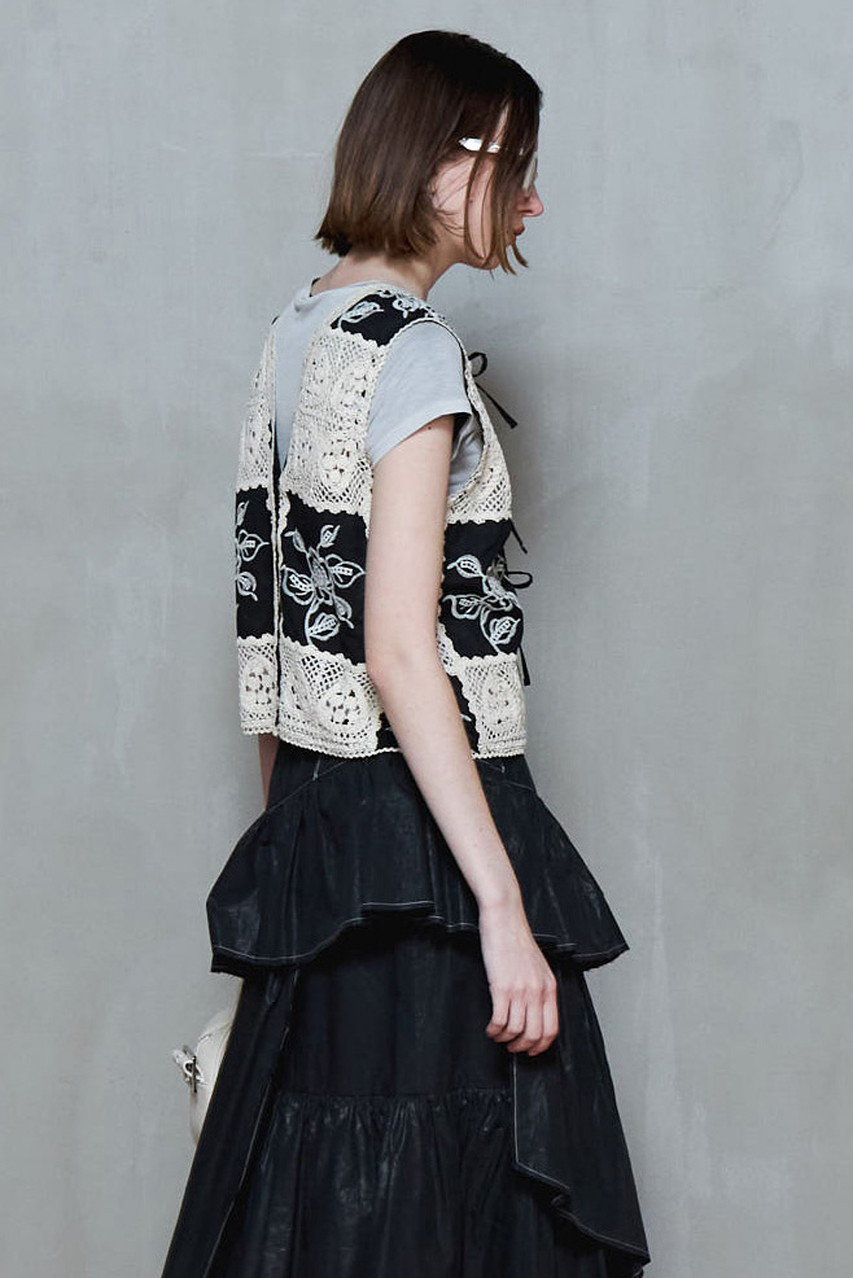 Embroidery Vest/エンブロイダリーベスト【MAISON SPECIAL