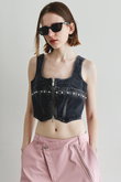 misa　MAISON SPECIAL　スタッズデニムビスチェ 完売品 MAISON SPECIAL(メゾンスペシャル)｜Studs Denim Bustier