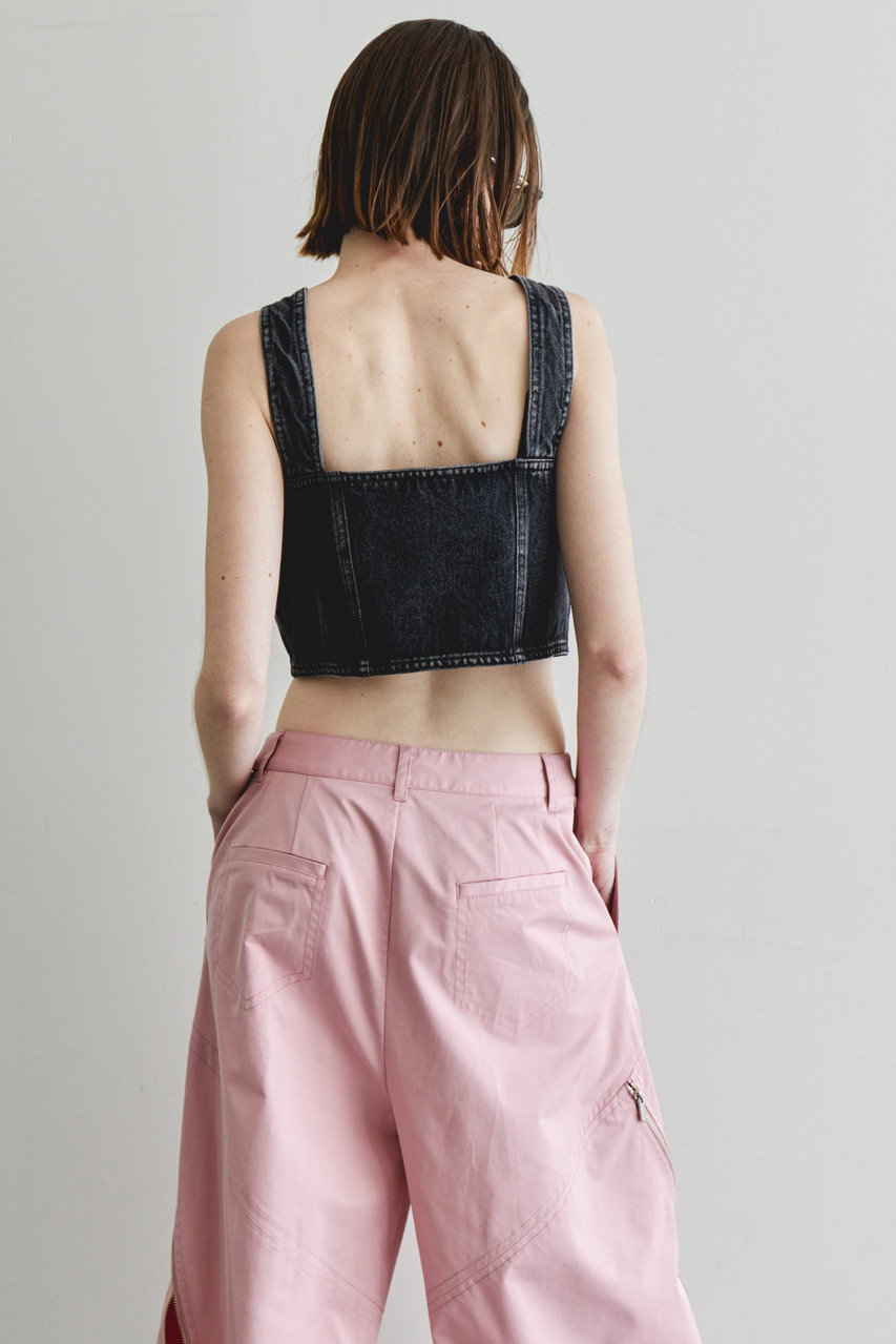 メゾンスペシャル スタッズビスチェ/キャミソール MAISON SPECIAL(メゾンスペシャル)｜Studs Denim Bustier