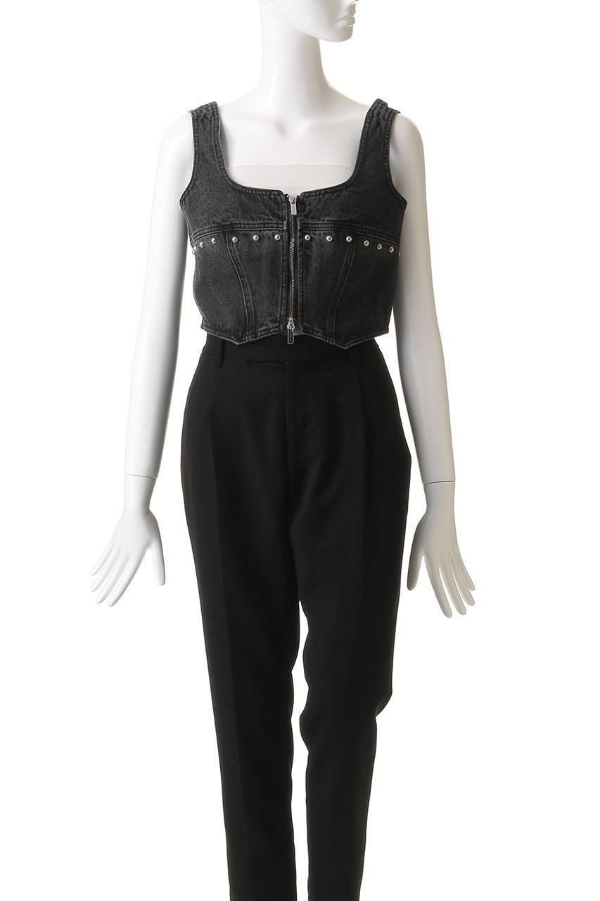 Studs Denim Bustier/スタッズデニムビスチェ【MAISON SPECIAL