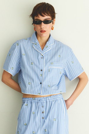 メゾンスペシャル/MAISON SPECIALのPajama Shirt/パジャマシャツ(110400/110402)