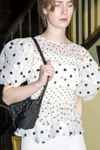 2way Sleeve Dot Ruffle Blouse/2WAYスリーブドットフリルブラウス