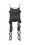 Ruffle Shirring Camisole/ラッフルシャーリングキャミソール メゾンスペシャル/MAISON SPECIAL C.GRY(チャコールグレー)