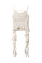 Ruffle Shirring Camisole/ラッフルシャーリングキャミソール メゾンスペシャル/MAISON SPECIAL WHT(ホワイト)