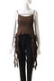 Ruffle Shirring Camisole/ラッフルシャーリングキャミソール メゾンスペシャル/MAISON SPECIAL