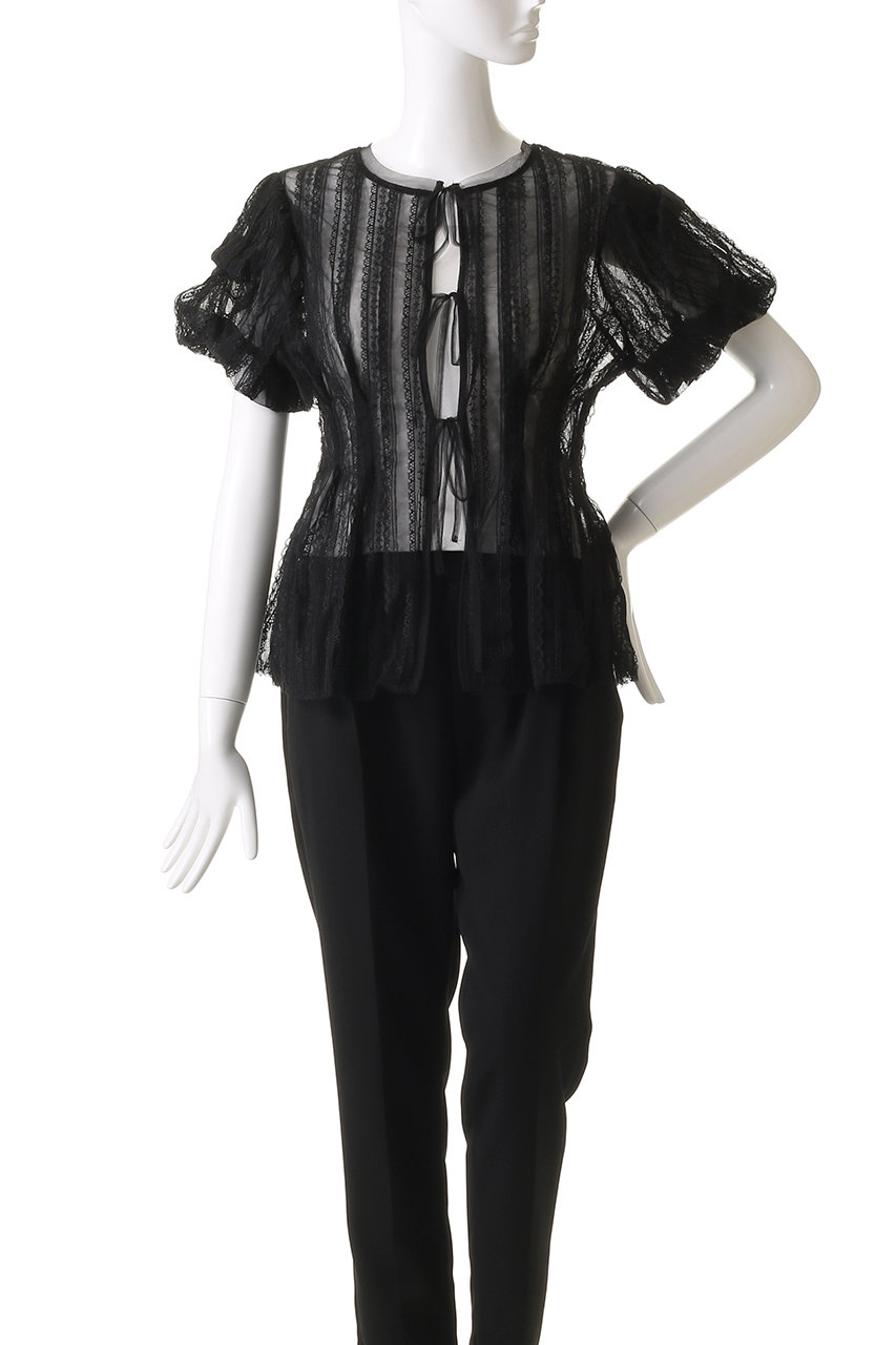 MAISON SPECIAL(メゾンスペシャル)｜Lace Peplum 2way Tops/レース 