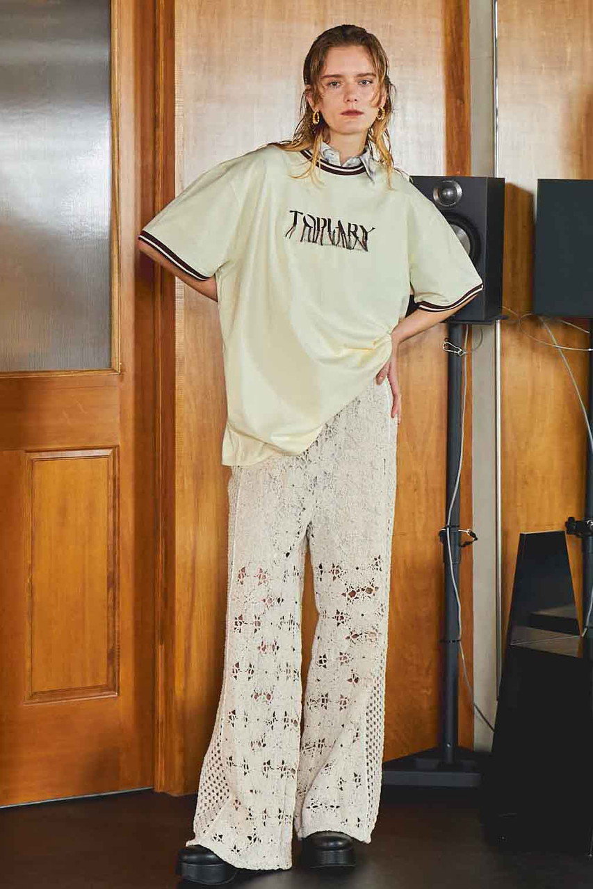 メゾンスペシャル　フリンジシャツ MAISON SPECIAL(メゾンスペシャル)｜Fringe Embroidery Big