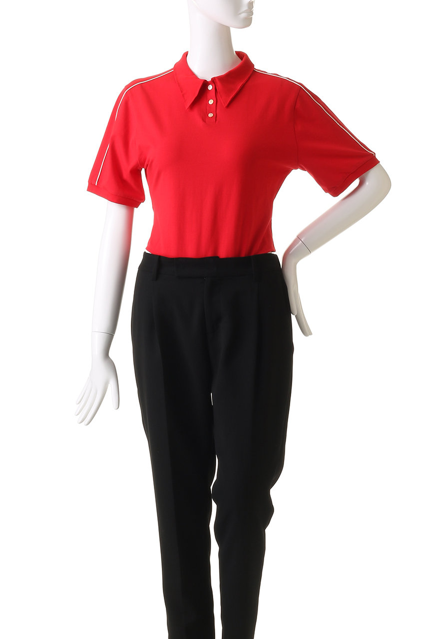 トップス MAISON SPECIAL Ribbon Polo Bodysuit Ribbon Polo Bodysuit