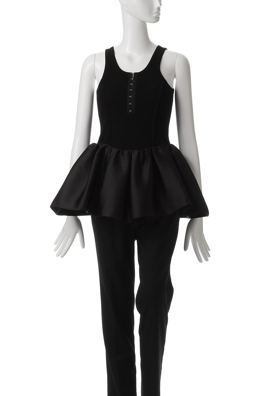 【MAISON SPECIAL】ペプラムTシャツ Taffeta Peplum T-shirt/タフタペプラムTシャツ【MAISON SPECIAL