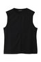 Cutoff Sleeveless Tops/カットオフノースリーブトップス メゾンスペシャル/MAISON SPECIAL BLK(ブラック)