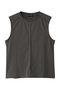 Cutoff Sleeveless Tops/カットオフノースリーブトップス メゾンスペシャル/MAISON SPECIAL C.GRY(チャコールグレー)