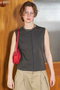Cutoff Sleeveless Tops/カットオフノースリーブトップス メゾンスペシャル/MAISON SPECIAL