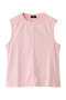 Cutoff Sleeveless Tops/カットオフノースリーブトップス メゾンスペシャル/MAISON SPECIAL PNK(ピンク)