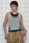 Triple Layered Tank Top/トリプルレイヤードタンクトップ メゾンスペシャル/MAISON SPECIAL