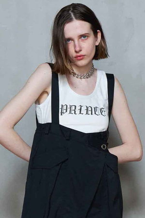 メゾンスペシャル/MAISON SPECIALのPRINCE Logo Tank Top/プリンスロゴタンクトップ(110100/110101)