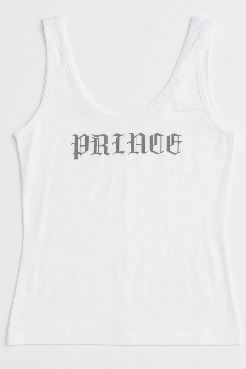 MAISON SPECIAL PRINCE Logo Tank Top/プリンスロゴタンクトップ (WHT(ホワイト), FREE) メゾンスペシャル ELLE SHOP MAISON SPECIAL PRINCE Logo Tank Top/プリンスロゴタンクトップ (WHT(ホワイト), FREE) メゾンスペシャル ELLE SHOP