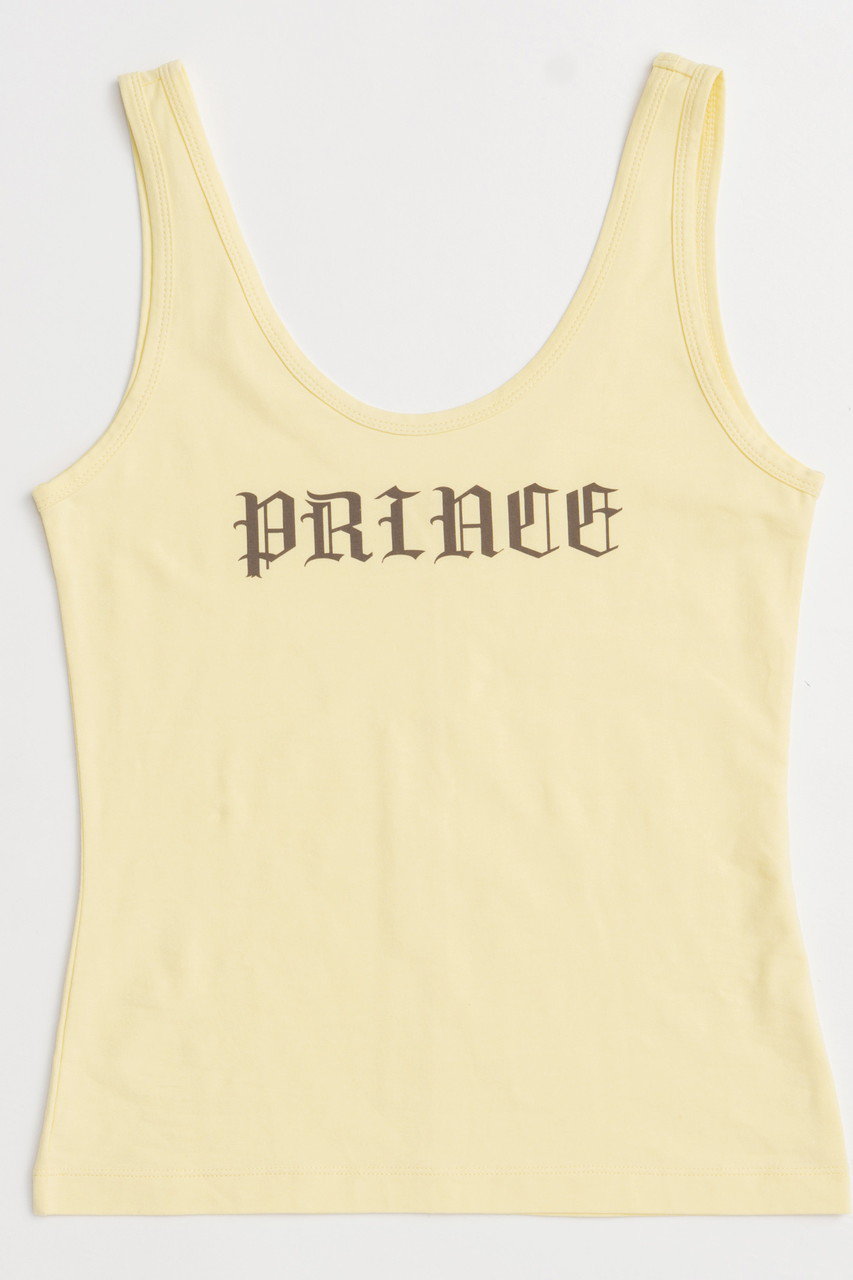 MAISON SPECIAL PRINCE Logo Tank Top/プリンスロゴタンクトップ (L.YEL(ライトイエロー), FREE) メゾンスペシャル ELLE SHOP MAISON SPECIAL PRINCE Logo Tank Top/プリンスロゴタンクトップ (L.YEL(ライトイエロー), FREE) メゾンスペシャル ELLE SHOP