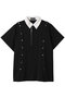 Multiway Button Polo Shirt/マルチウェイボタンポロシャツ メゾンスペシャル/MAISON SPECIAL BLK(ブラック)
