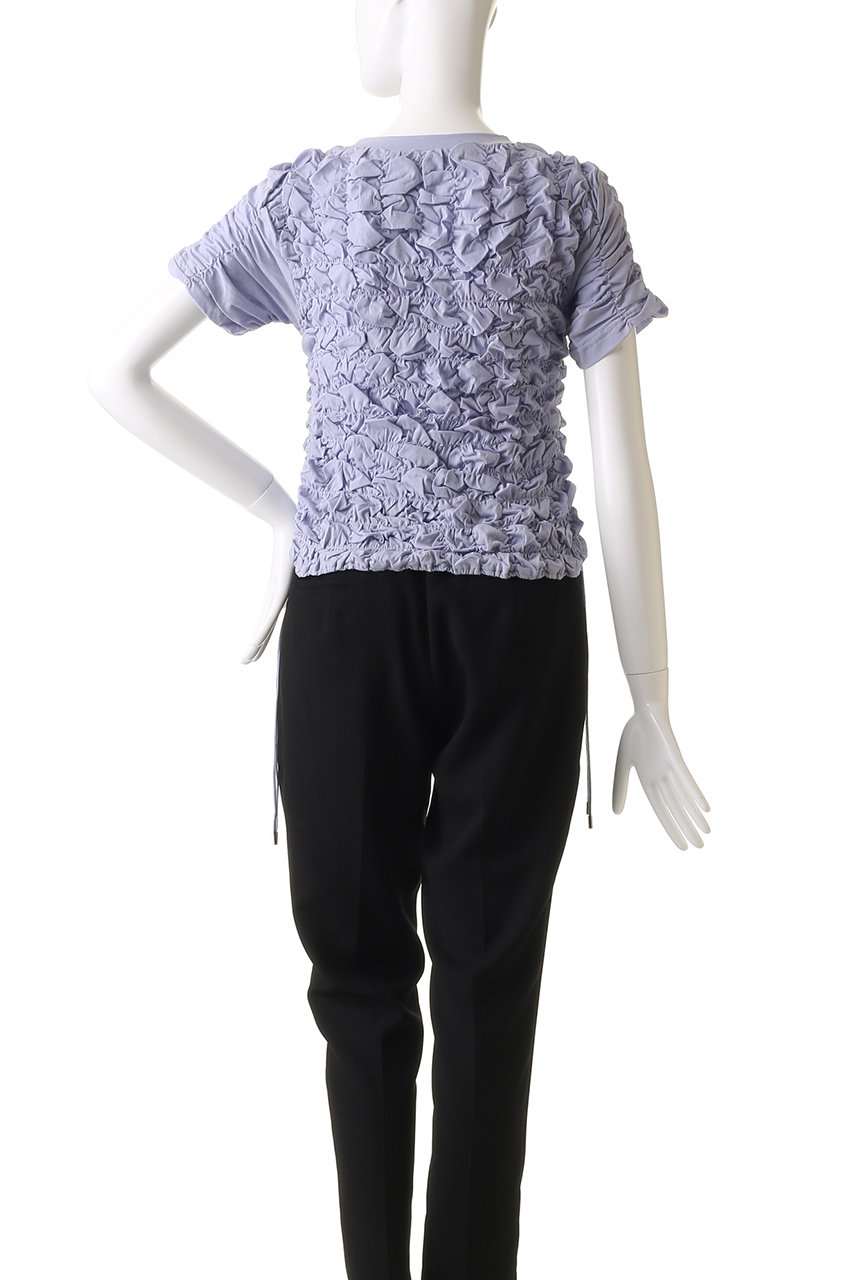 MAISON SPECIAL(メゾンスペシャル)｜Shirring T-shirt/シャーリングT