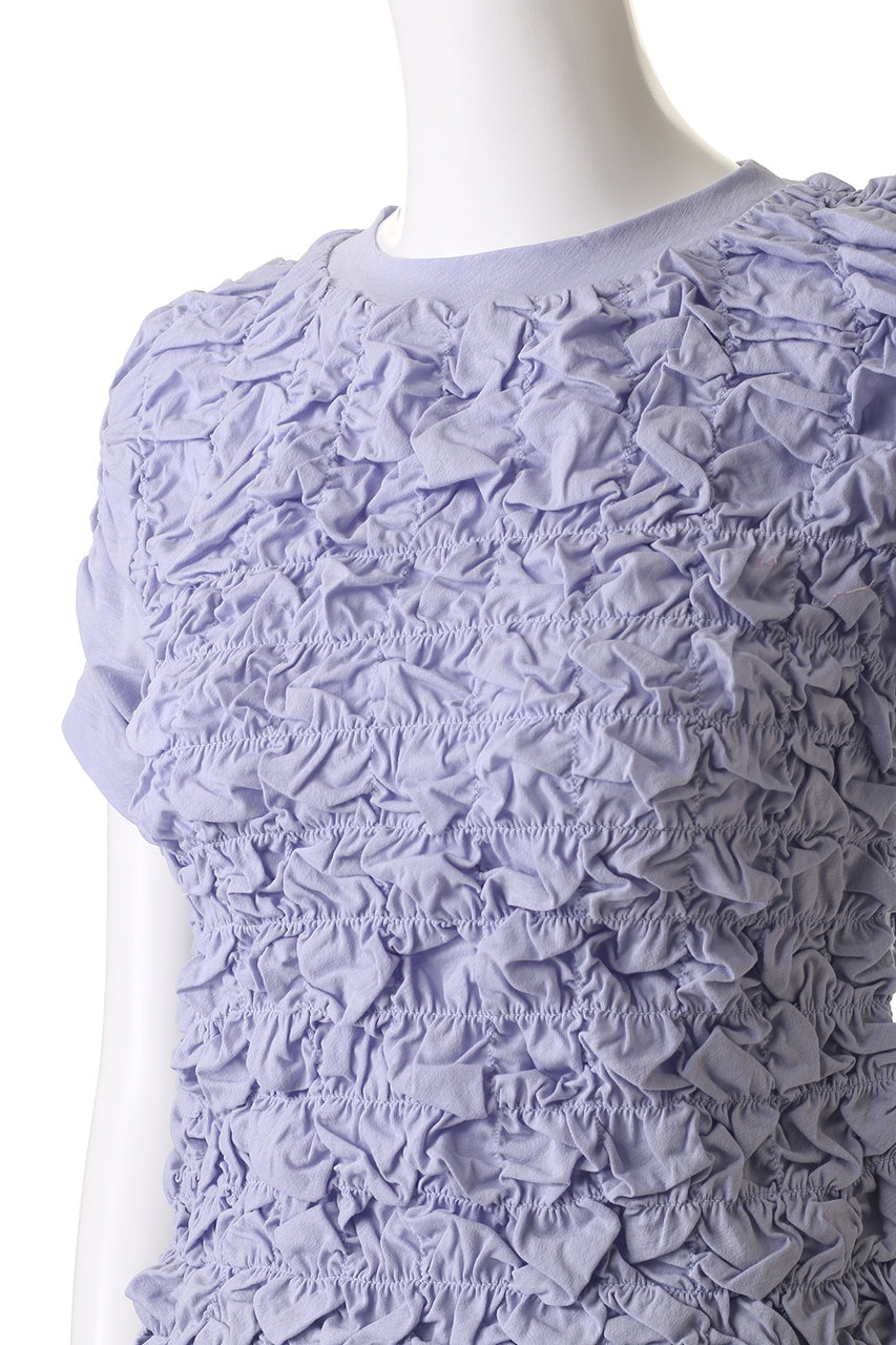 MAISON SPECIAL(メゾンスペシャル)｜Shirring T-shirt/シャーリングT