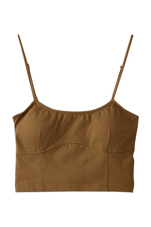 メゾンスペシャル/MAISON SPECIALのCup In Bustier Bra Top/カップインビスチェブラトップ(110100/110101)