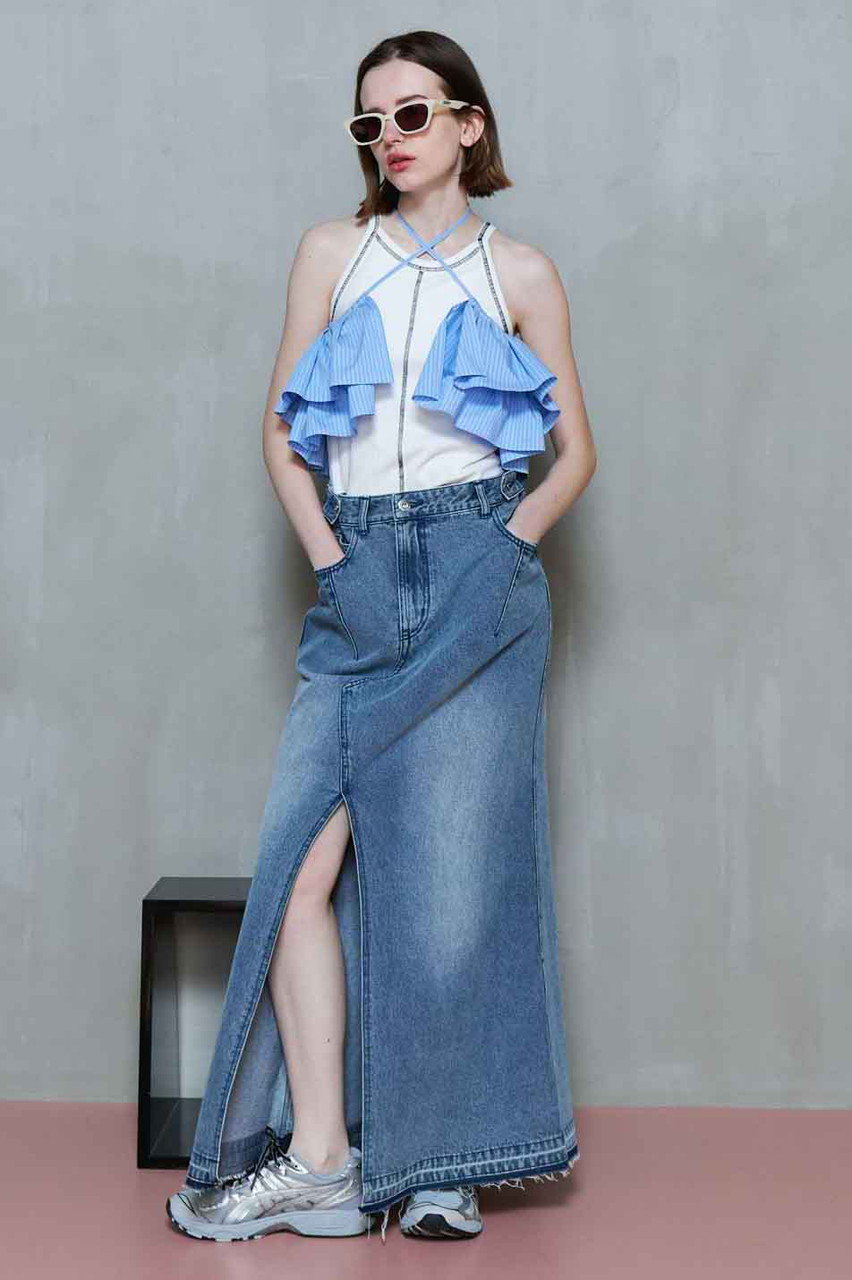 MAISON SPECIAL(メゾンスペシャル)｜Cup In American Sleeve Tank Top