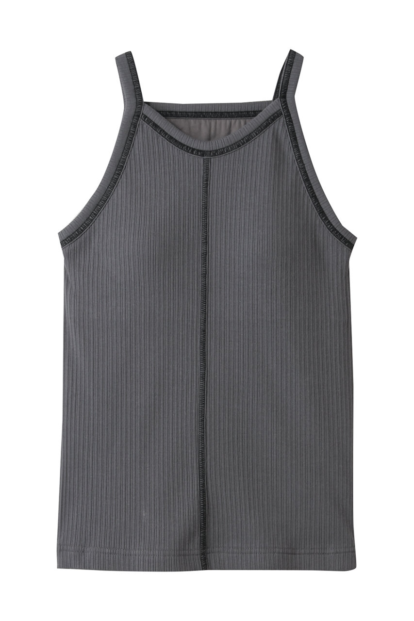 MAISON SPECIAL Cup In American Sleeve Tank Top/カップインアメスリタンクトップ (C.GRY(チャコールグレー), FREE) メゾンスペシャル ELLE SHOP MAISON SPECIAL Cup In American Sleeve Tank Top/カップインアメスリタンクトップ (C.GRY(チャコールグレー), FREE) メゾンスペシャル ELLE SHOP
