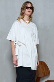 Cutting Oversized T-shirt/カッティングオーバーTシャツ