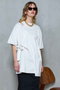 Cutting Oversized T-shirt/カッティングオーバーTシャツ メゾンスペシャル/MAISON SPECIAL