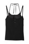 Henley Neck Layered Camisole/ヘンリーネックレイヤードキャミソール メゾンスペシャル/MAISON SPECIAL BLK(ブラック)