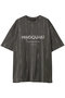 MINDQUAKE Logo Oversized T-shirt/MINDQUAKEロゴオーバーTシャツ メゾンスペシャル/MAISON SPECIAL C.GRY(チャコールグレー)