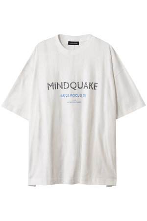 メゾンスペシャル/MAISON SPECIALのMINDQUAKE Logo Oversized T-shirt/MINDQUAKEロゴオーバーTシャツ(110100/110102)