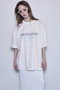 MINDQUAKE Logo Oversized T-shirt/MINDQUAKEロゴオーバーTシャツ メゾンスペシャル/MAISON SPECIAL