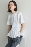 Docking Balloon Hem T-shirt/ドッキングバルーンヘムTシャツ