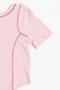 Bicolor Stitch Compact T-shirt/バイカラーステッチコンパクトTシャツ メゾンスペシャル/MAISON SPECIAL