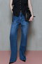 Low Waist Semi-Flare Denim Pants/ローウエストセミフレアデニム メゾンスペシャル/MAISON SPECIAL