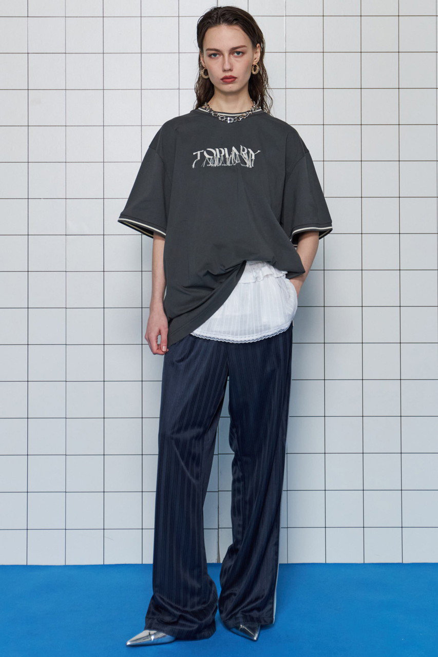 2025激安通販 MAISON SPECIAL(メゾンスペシャル)｜Sideline Stripe Shadow パンツ