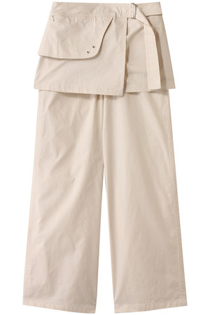 メゾンスペシャル/MAISON SPECIALのTech Skirt Layered Pants/テックスカートパンツ(110600/110601)